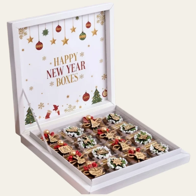 Happy New Year Boxes - Hot Custom Boxes