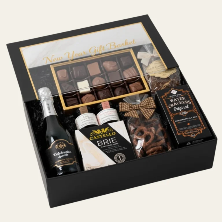 New Year Gift Basket Boxes - Hot Custom Boxes