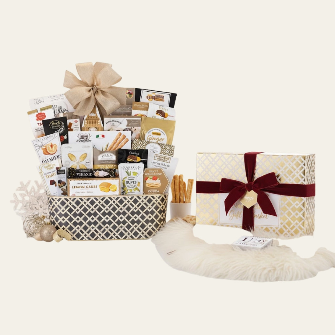 New Year Gift Basket Boxes - Hot Custom Boxes