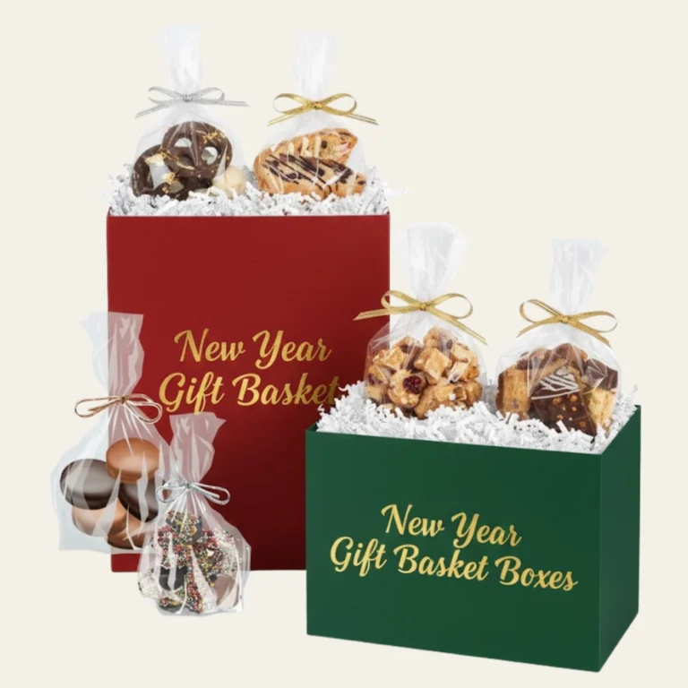 New Year Gift Basket Boxes - Hot Custom Boxes