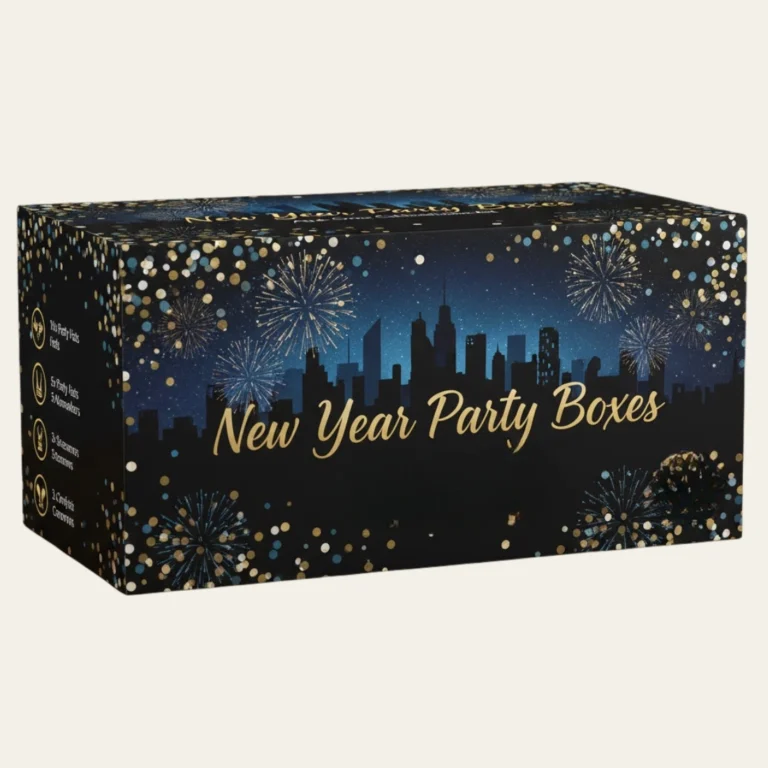 New Year Party Boxes - Hot Custom Boxes