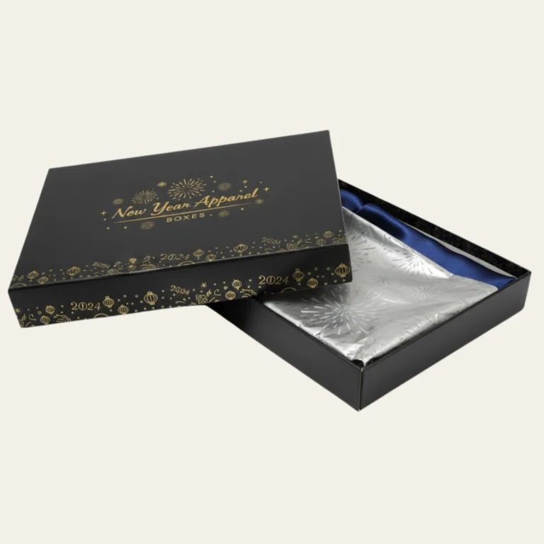 New Year Apparel Boxes - Hot Custom Boxes