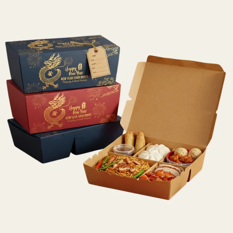 New Year Food  Boxes - Hot Custom Boxes