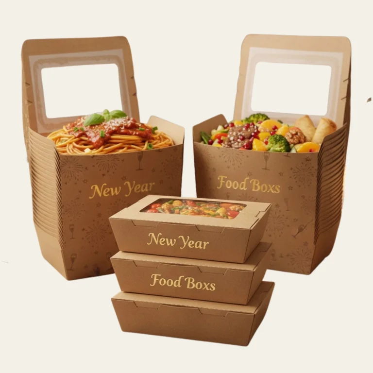 New Year Food  Boxes - Hot Custom Boxes