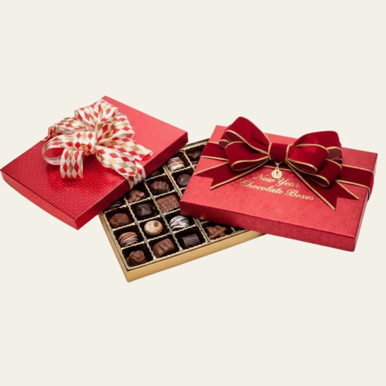 New Year Chocolate Boxes - Hot Custom Boxes