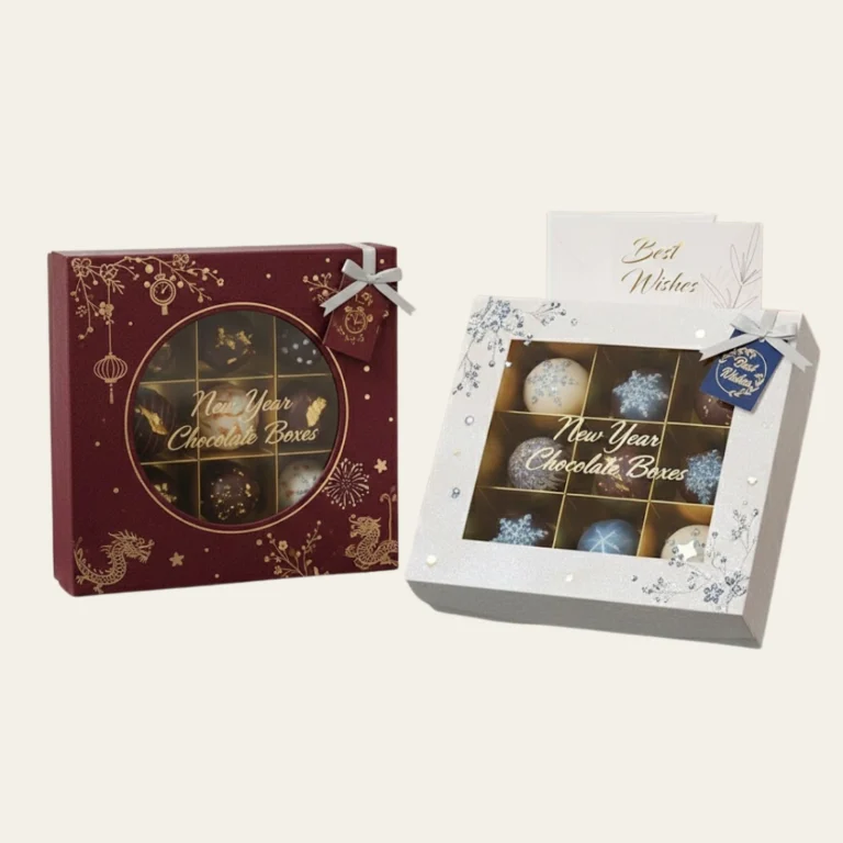 New Year Chocolate Boxes - Hot Custom Boxes