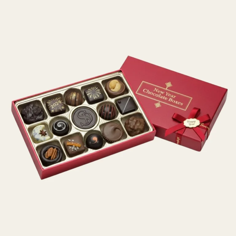 New Year Chocolate Boxes - Hot Custom Boxes
