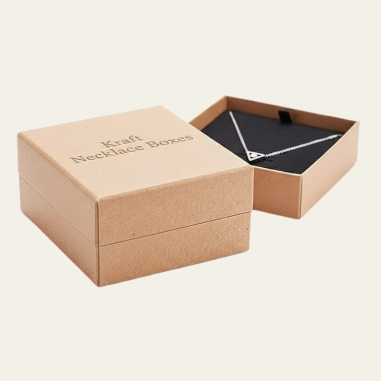 Kraft Necklace Boxes - Hot Custom Boxes