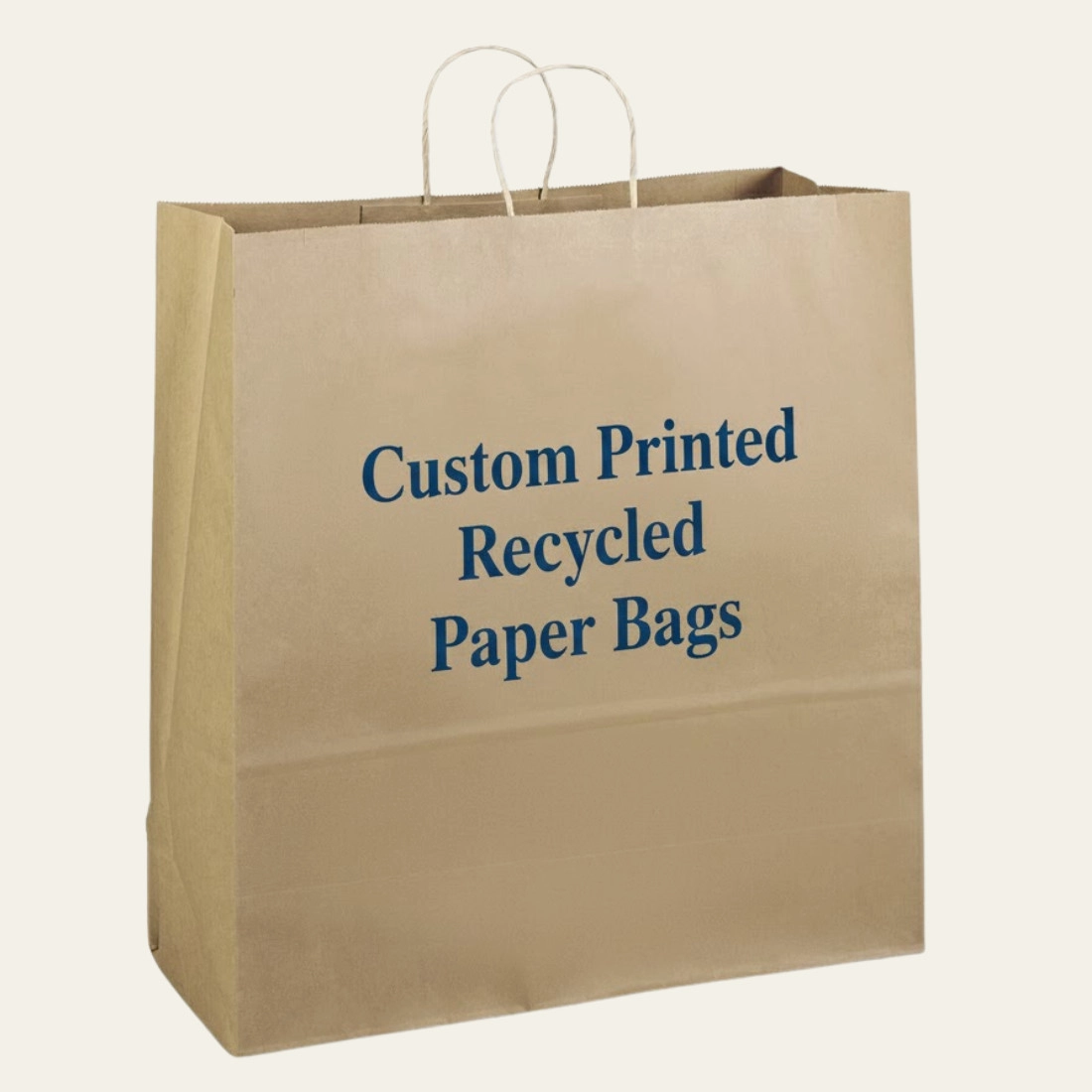 Custom Printed Recycled Paper Bags - Hot Custom Boxes