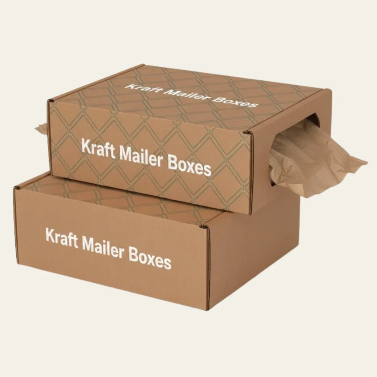 Kraft Mailer Boxes - Hot Custom Boxes