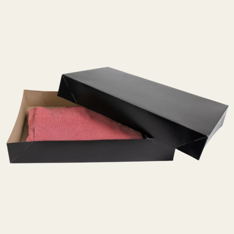 Black Apparel Packaging Boxes - Hot Custom Boxes