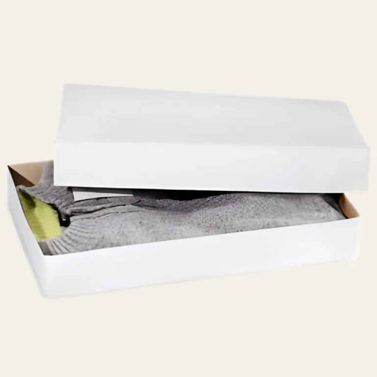 White Apparel Packaging Boxes - Hot Custom Boxes