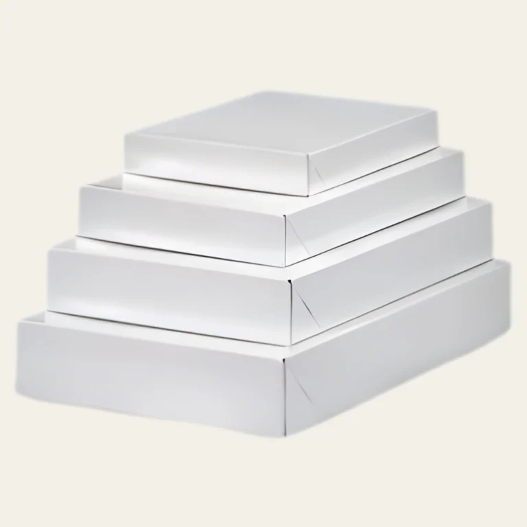 White Apparel Packaging Boxes - Hot Custom Boxes