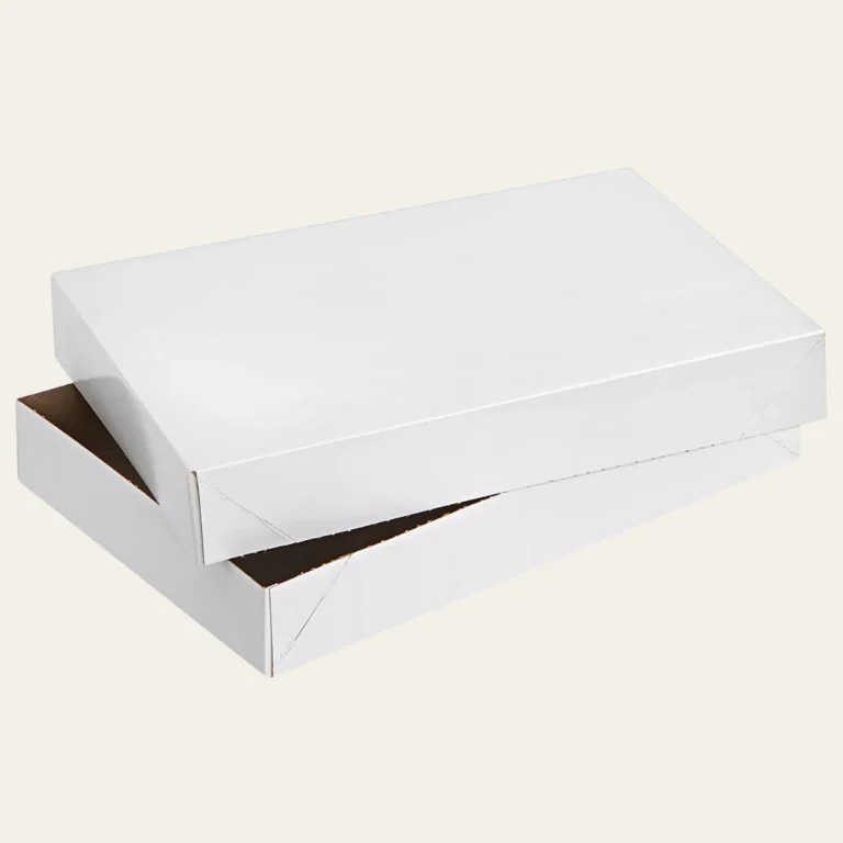 White Apparel Packaging Boxes - Hot Custom Boxes