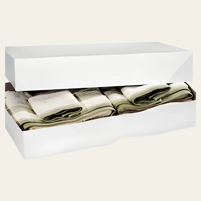 White Apparel Packaging Boxes - Hot Custom Boxes