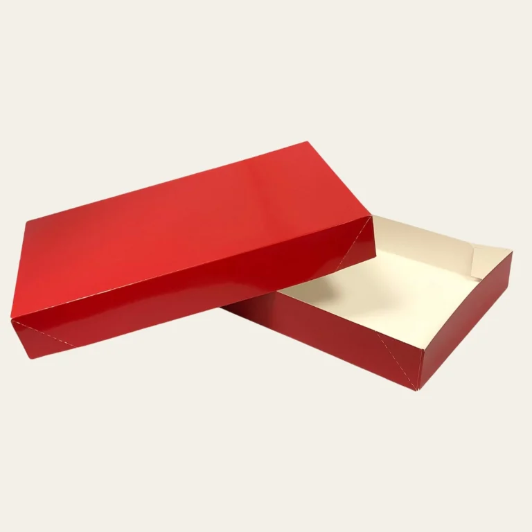 Red Apparel Packaging Boxes - Hot Custom Boxes