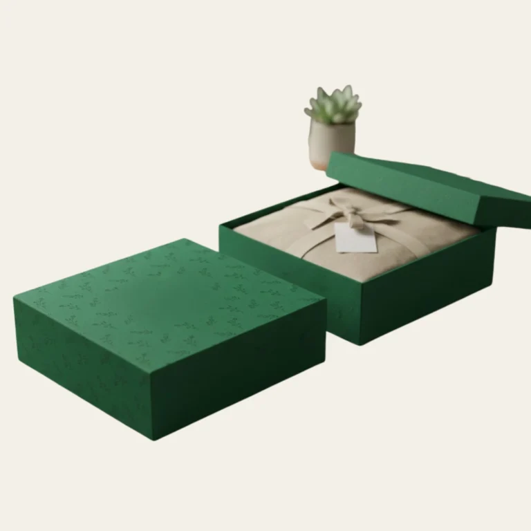 Green Apparel Packaging Boxes - Hot Custom Boxes
