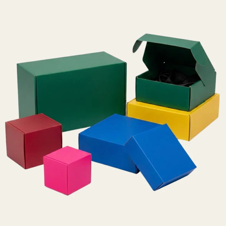 MulticolorMulticolored Apparel Packaging Boxes - Hot Custom Boxes