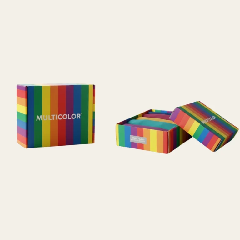 MulticolorMulticolored Apparel Packaging Boxes - Hot Custom Boxes