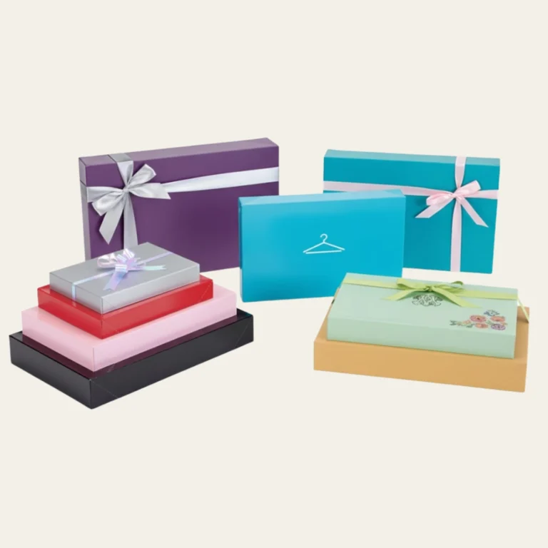 MulticolorMulticolored Apparel Packaging Boxes - Hot Custom Boxes