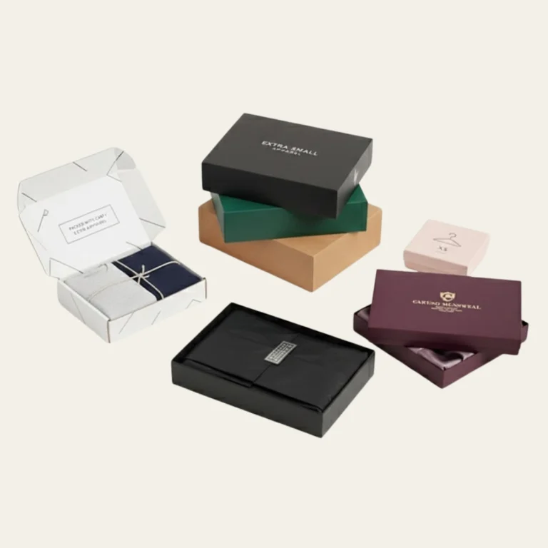 Extra Small Apparel Packaging Boxes - Hot Custom Boxes
