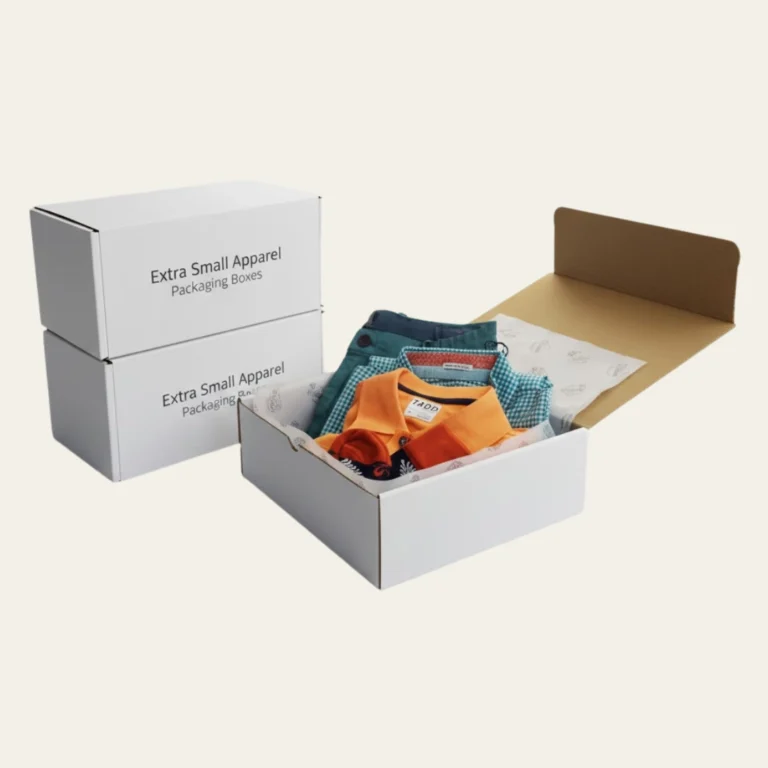 Extra Small Apparel Packaging Boxes - Hot Custom Boxes