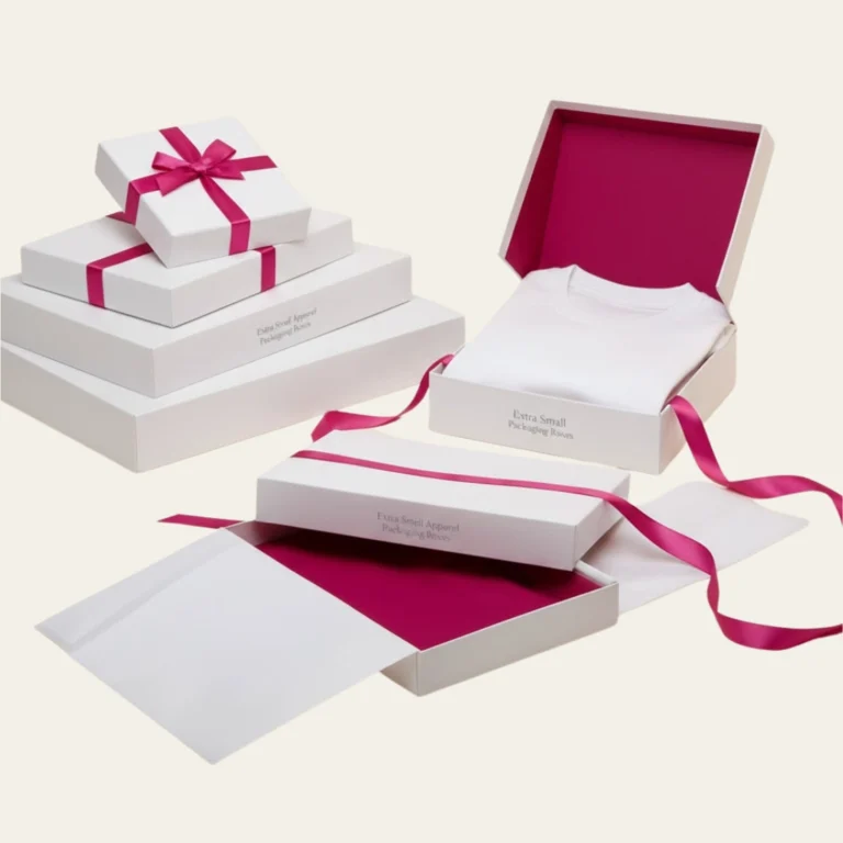 Extra Small Apparel Packaging Boxes - Hot Custom Boxes