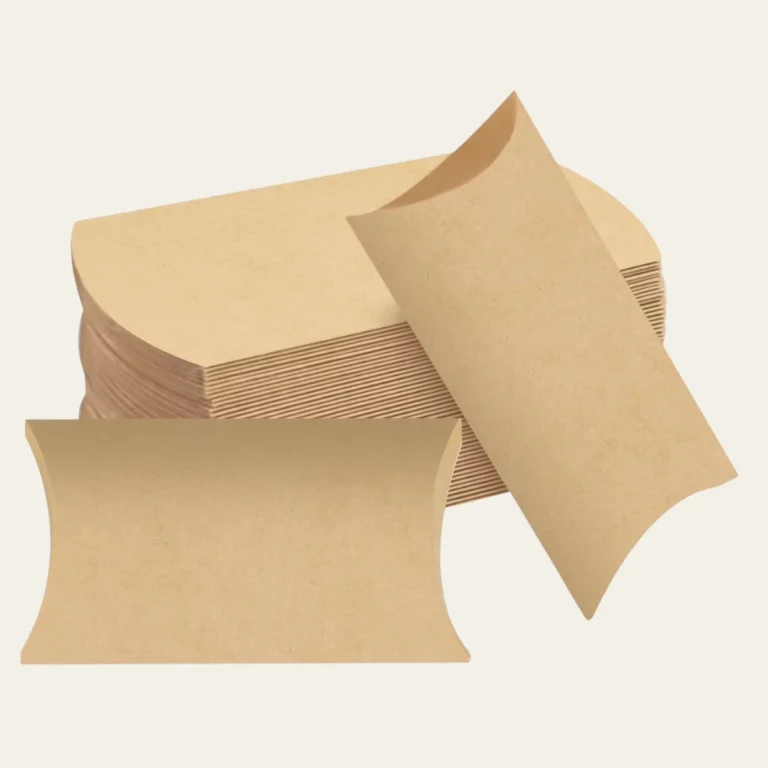 Small Brown Pillow Boxes  - Hot Custom Boxes