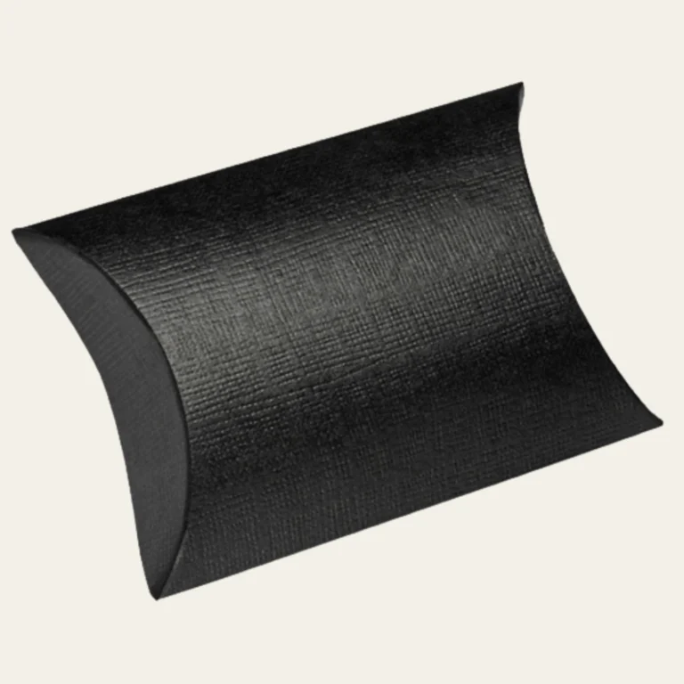 Small Black Pillow Boxes - Hot Custom Boxes