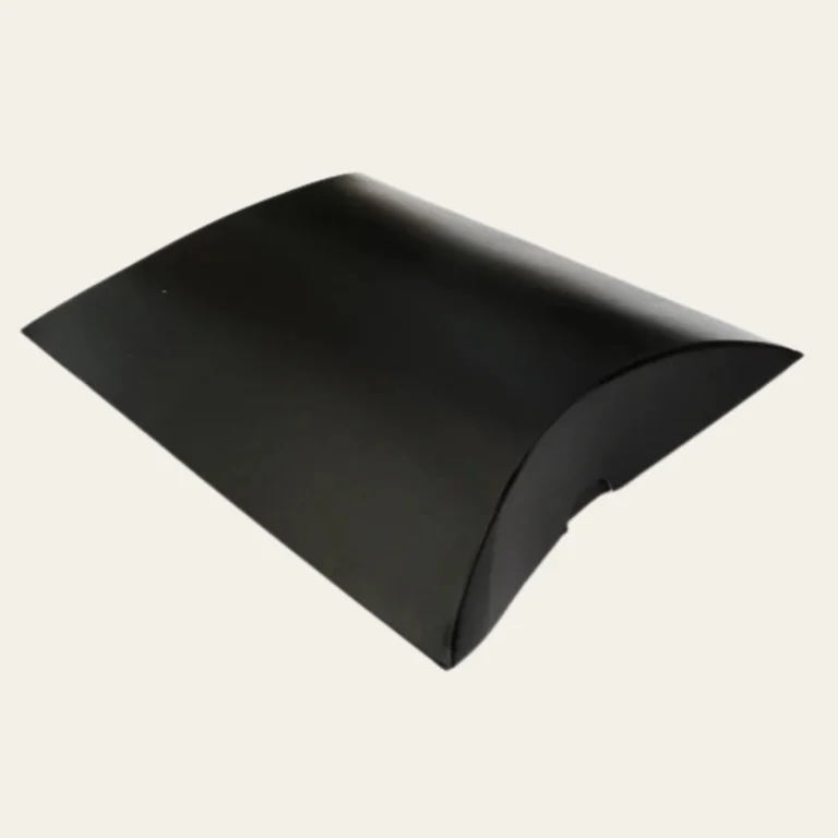 Small Black Pillow Boxes - Hot Custom Boxes