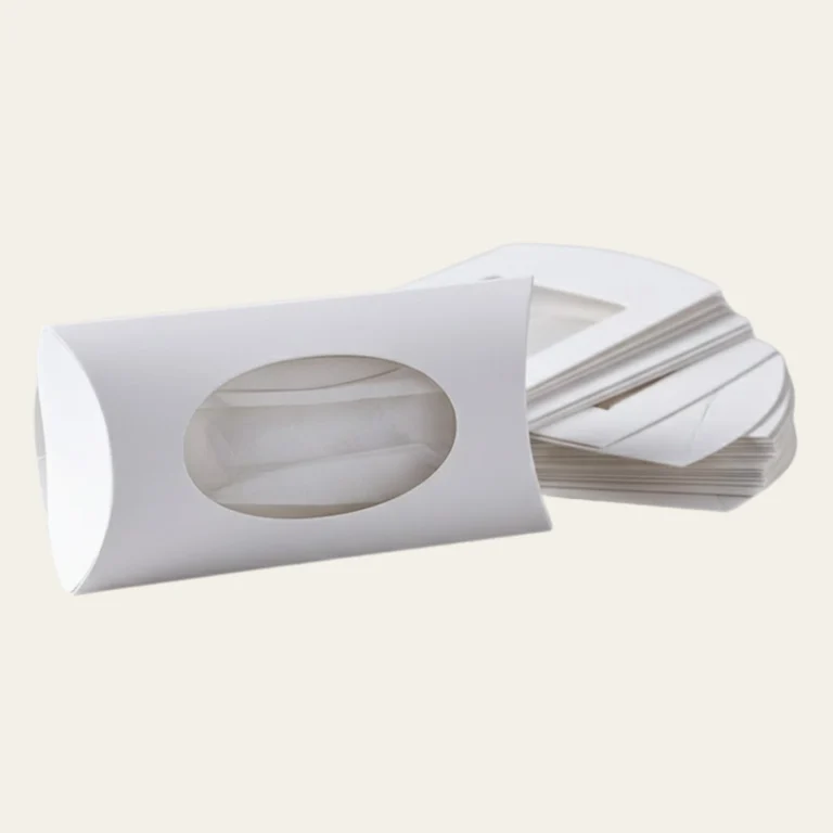Small White Pillow Boxes - Hot Custom Boxes