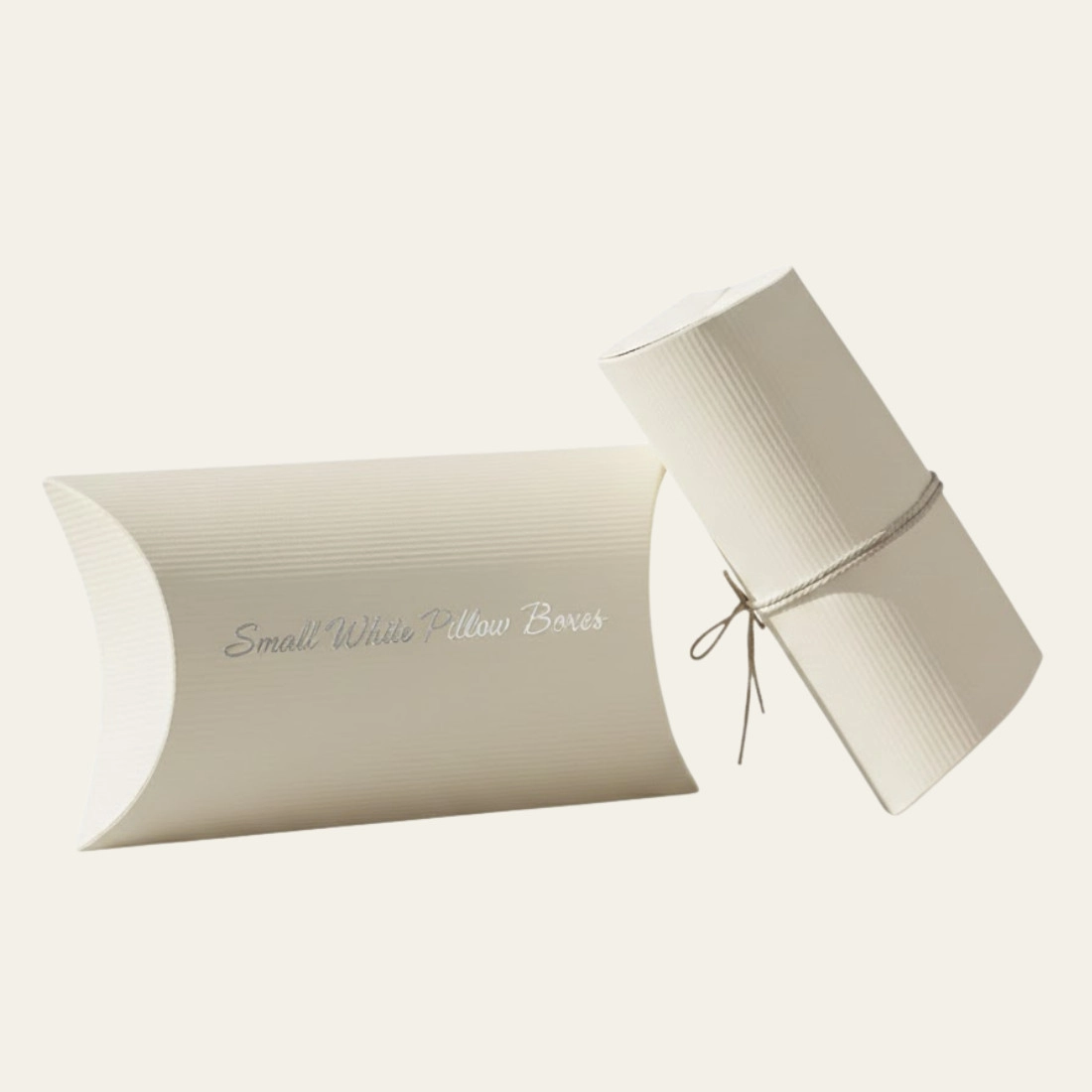 Small White Pillow Boxes - Hot Custom Boxes