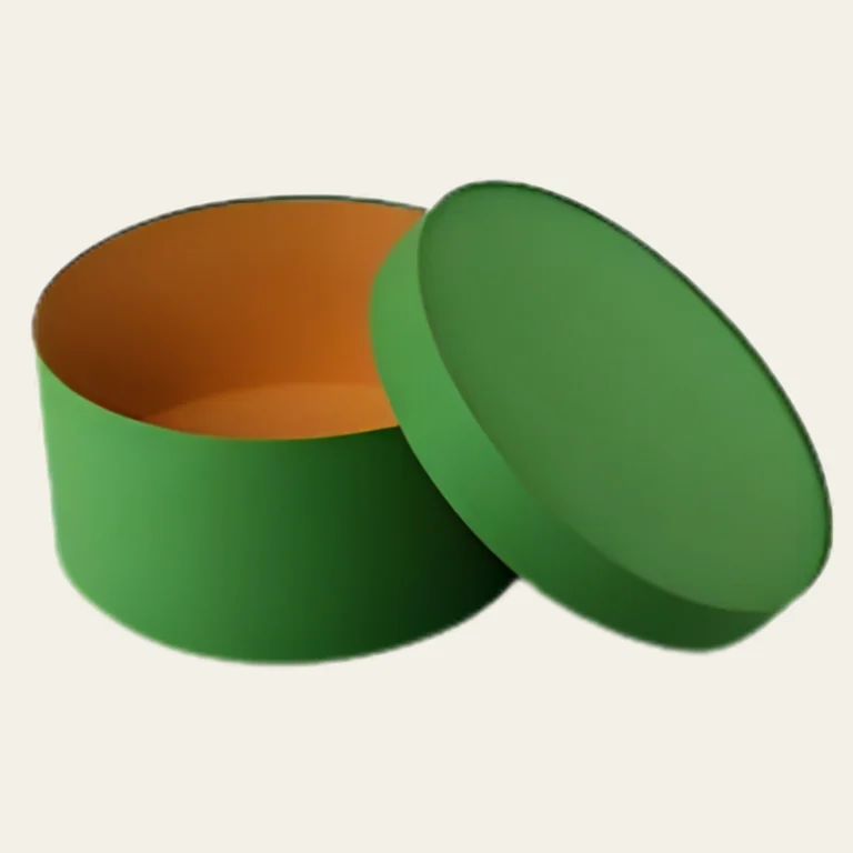 Green Round Boxes - Hot Custom Boxes