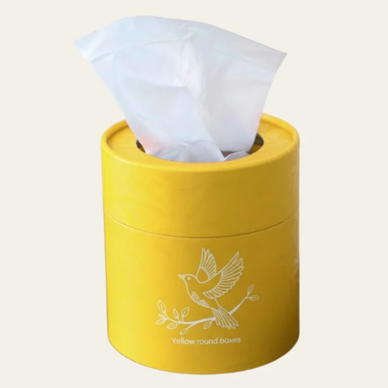 Yellow Rounded Box Yellow Round Boxes | Custom Yellow Round Packaging Boxes Wholesale