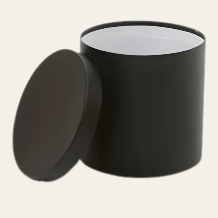 Black Round Boxes - Hot Custom Boxes