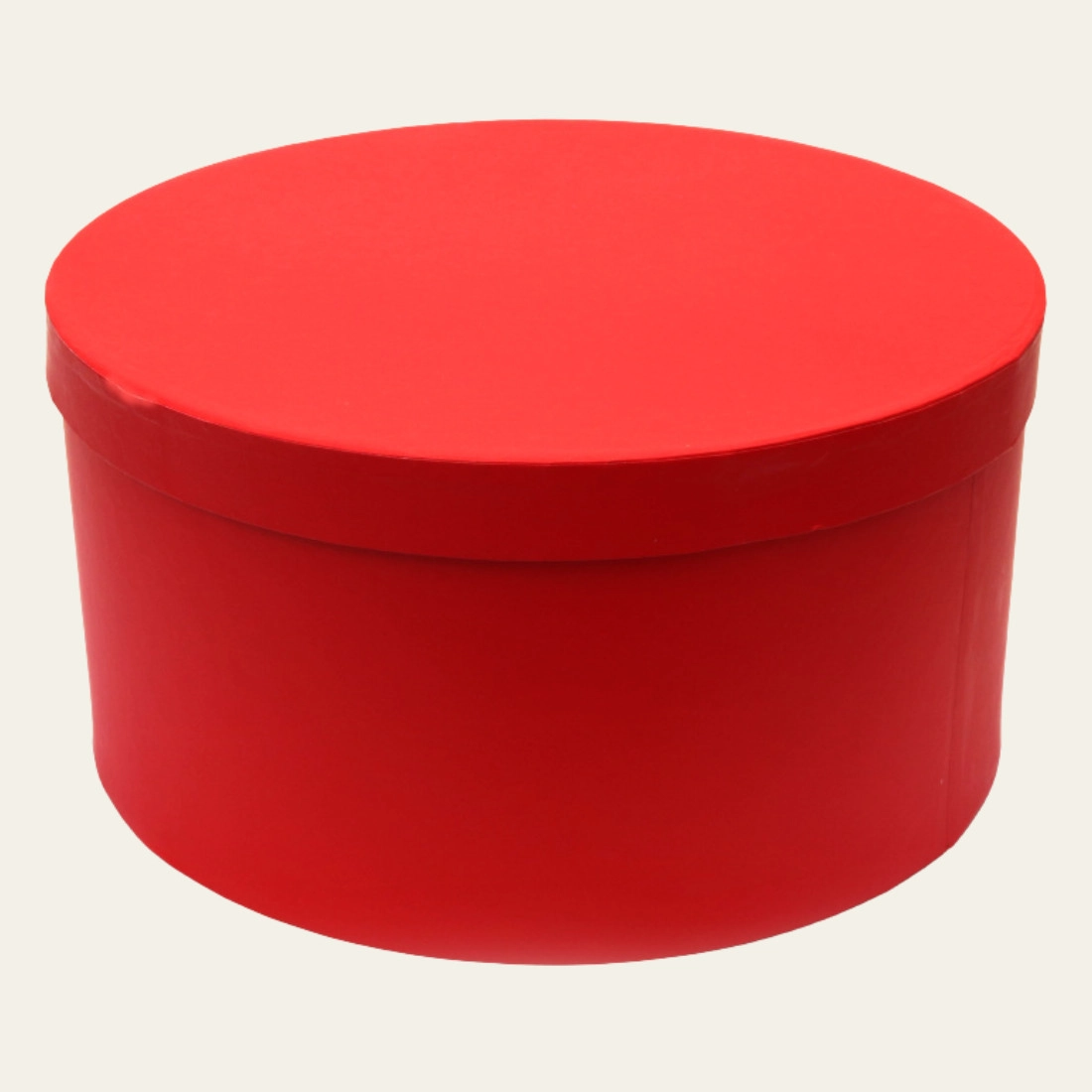 Red Round Boxes - Hot Custom Boxes