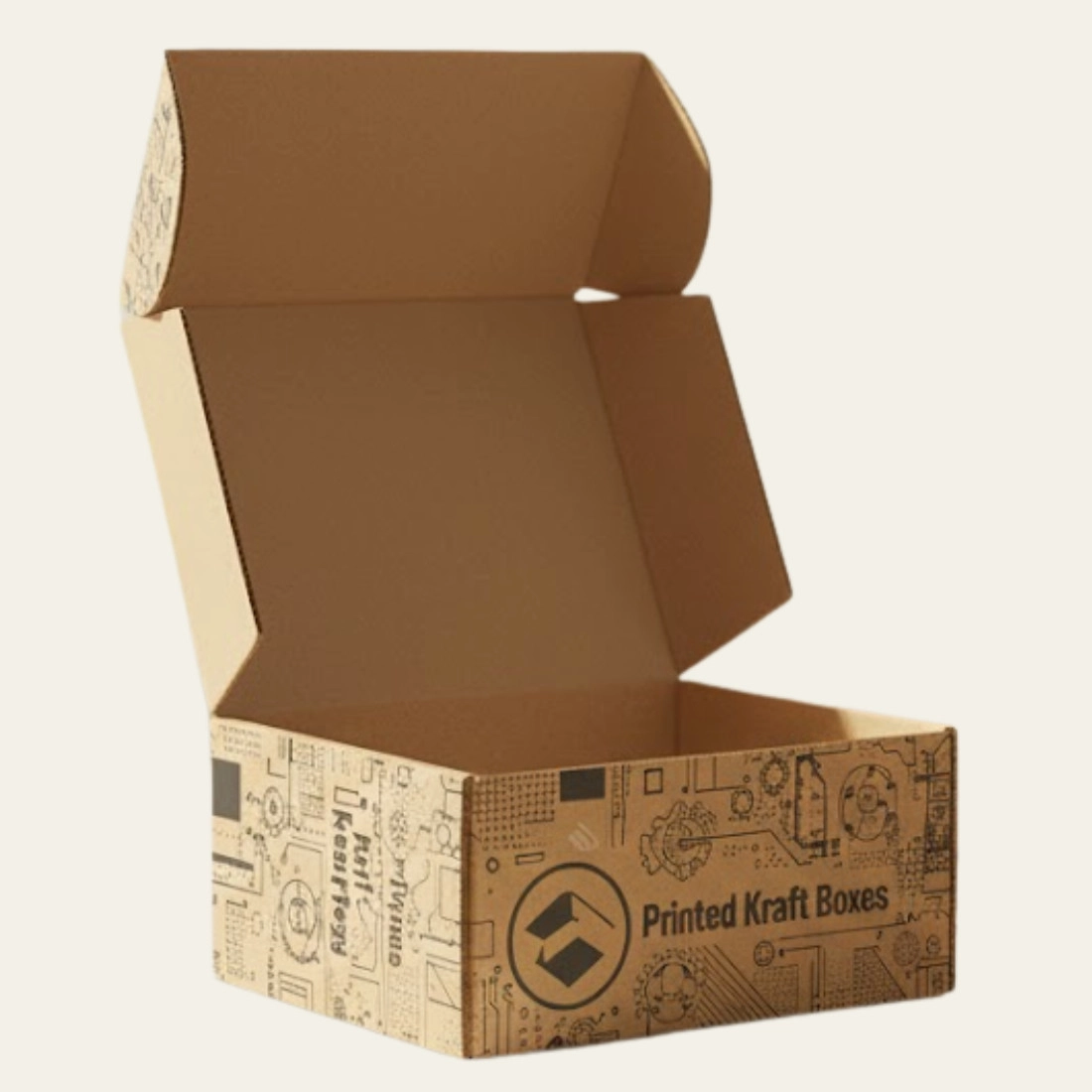Printed Kraft Boxes - Hot Custom Boxes