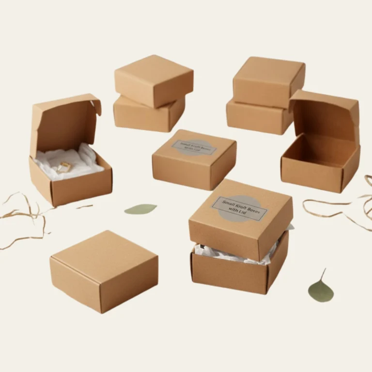Small Kraft Boxes - Hot Custom Boxes