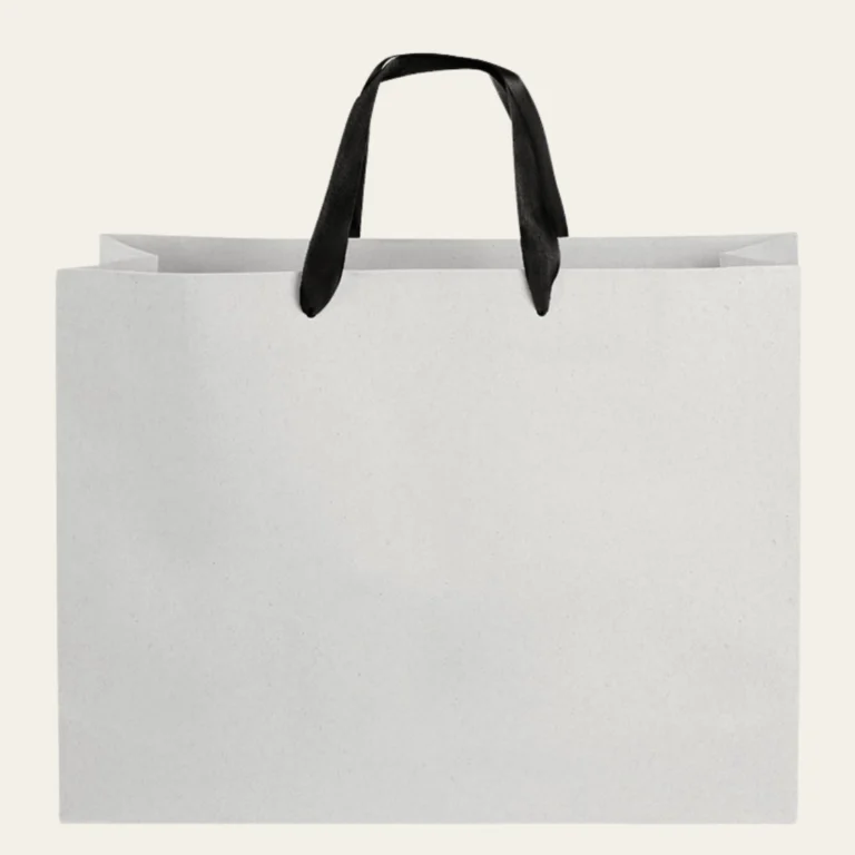 Gray Paper Bags - Hot Custom Boxes