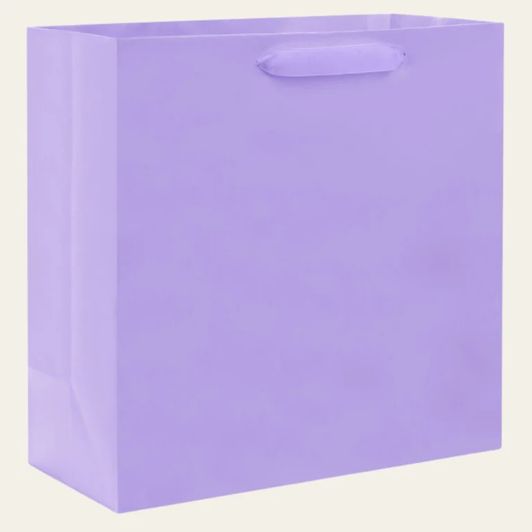 Purple Paper Bags - Hot Custom Boxes