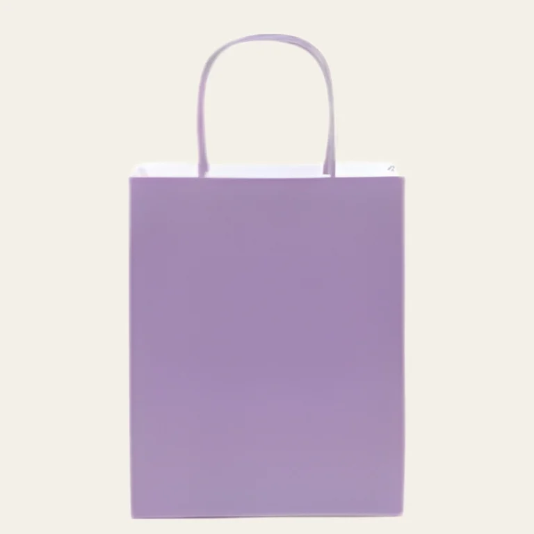 Purple Paper Bags - Hot Custom Boxes