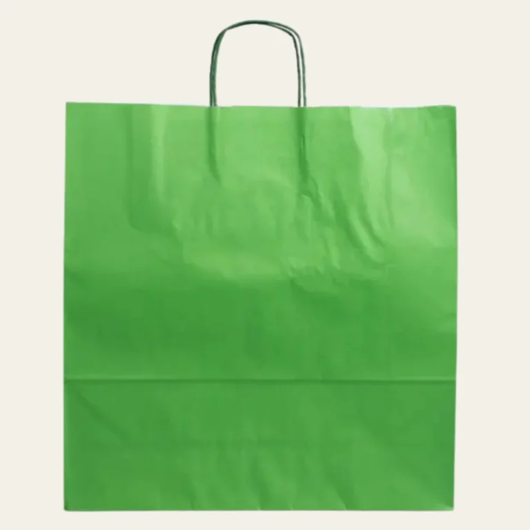 Green Paper Bags - Hot Custom Boxes
