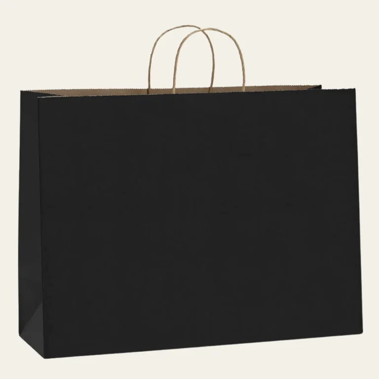 Black Paper Bags - Hot Custom Boxes