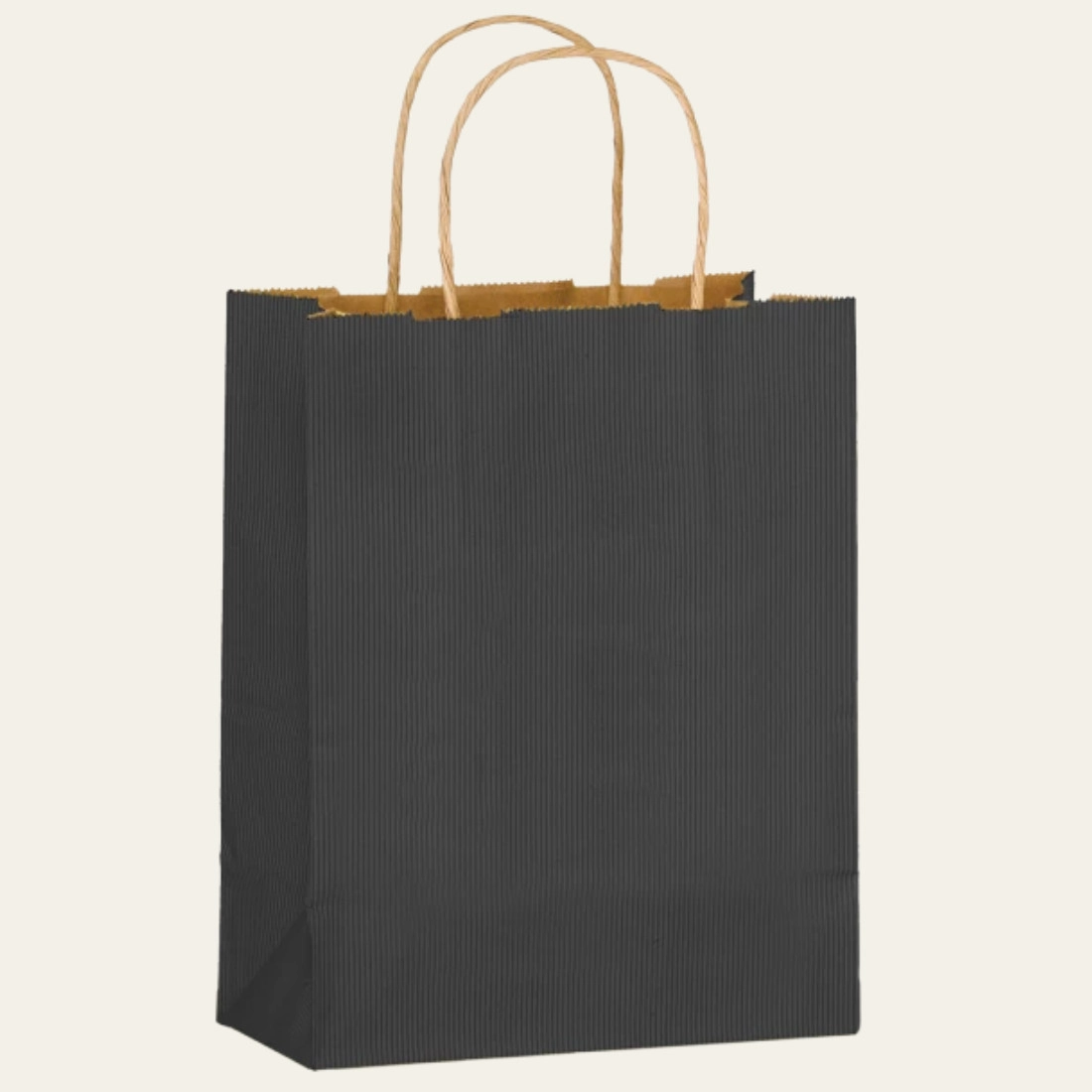Black Paper Bags - Hot Custom Boxes
