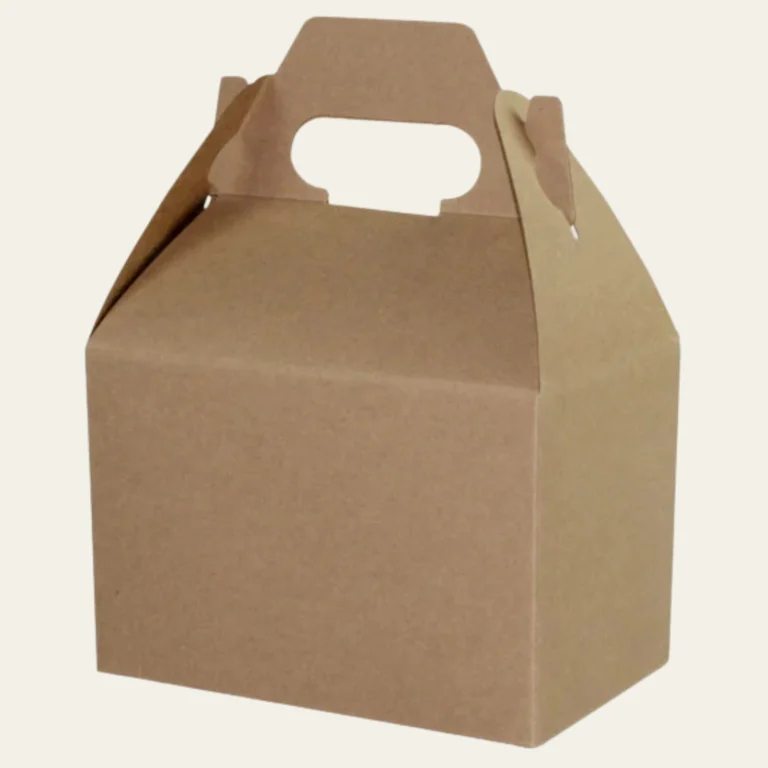 Brown Gable Boxes - Hot Custom Boxes