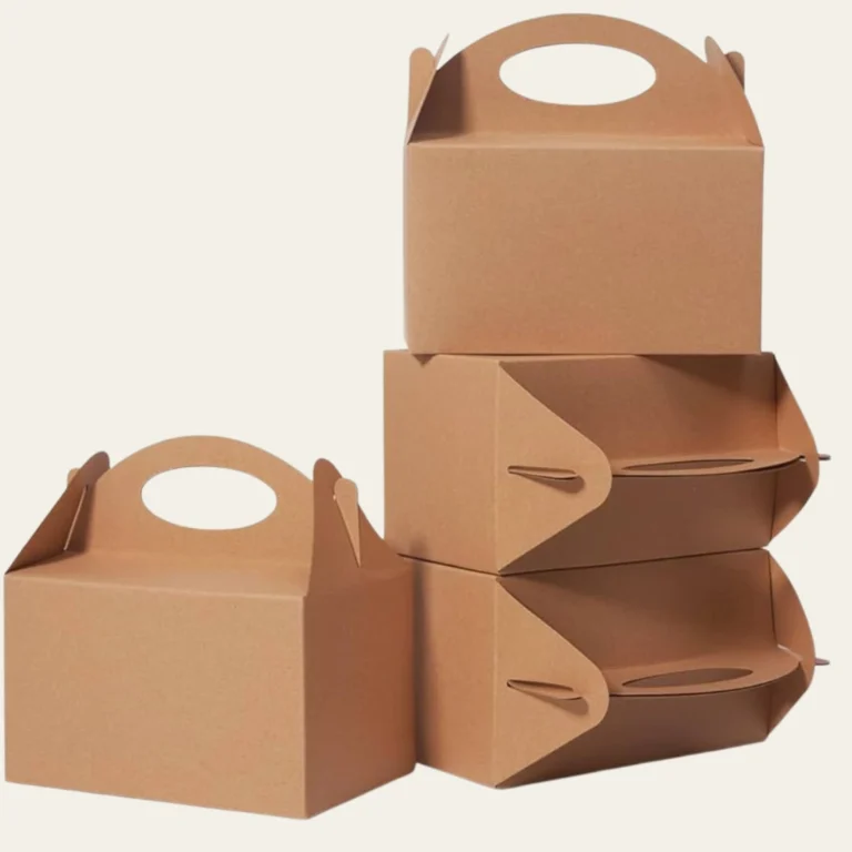 Brown Gable Boxes - Hot Custom Boxes
