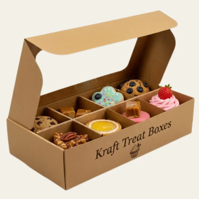 Kraft Treat Boxes - Hot Custom Boxes