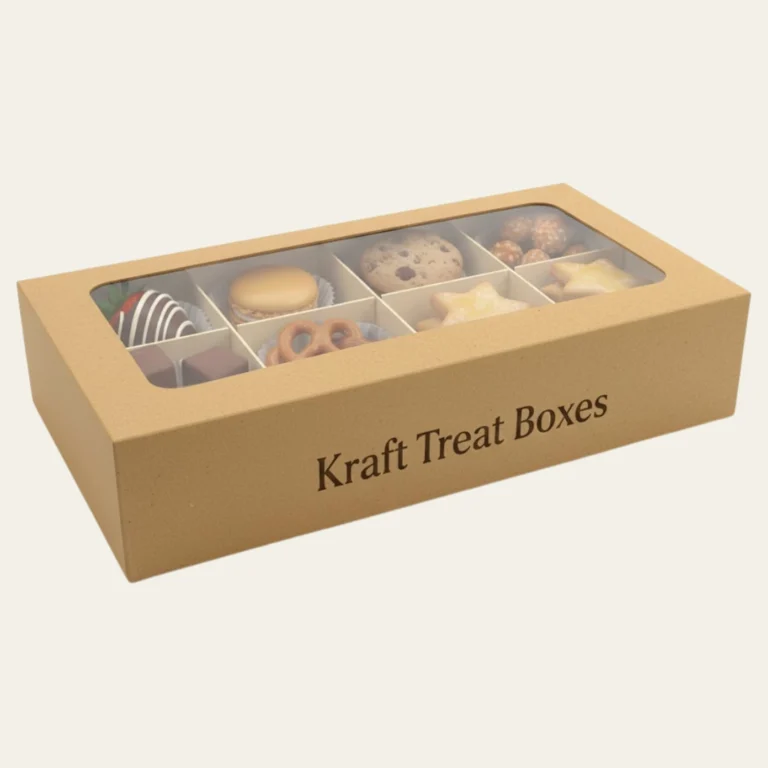Kraft Treat Boxes - Hot Custom Boxes