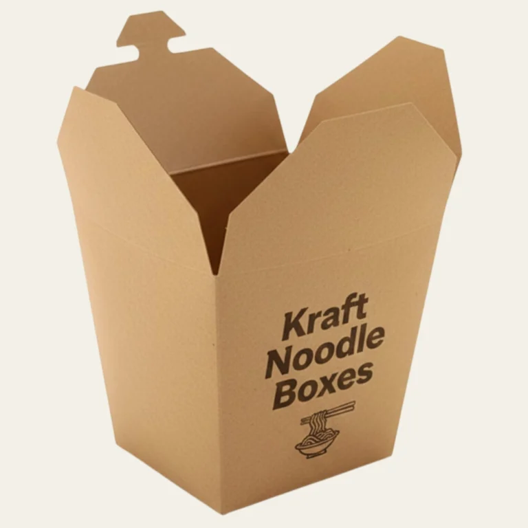 Kraft Noodle Boxes - Hot Custom Boxes