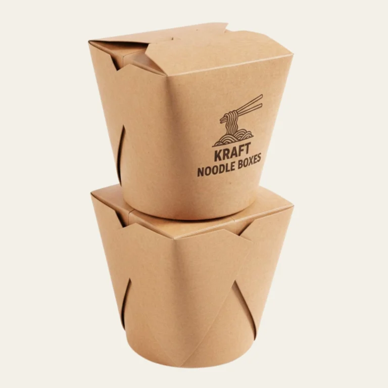 Kraft Noodle Boxes - Hot Custom Boxes